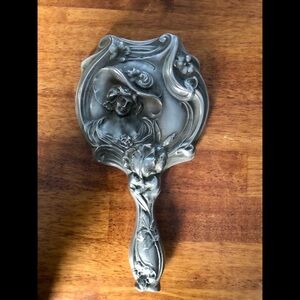 BEAUTIFUL ANTIQUE HANDHELD MIRROR, 1900’s - 1910’s, wonderful condition
